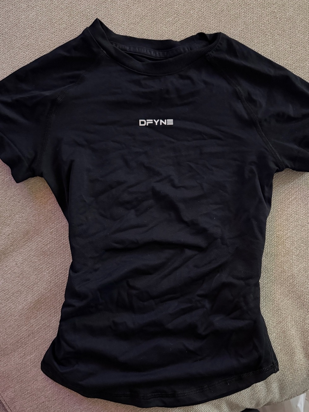 DFYNE Impact tee midnight black size s